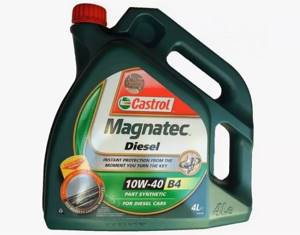 Моторное масло Castrol Magnatec Diesel B4 SAE SAE 10w40, 4л